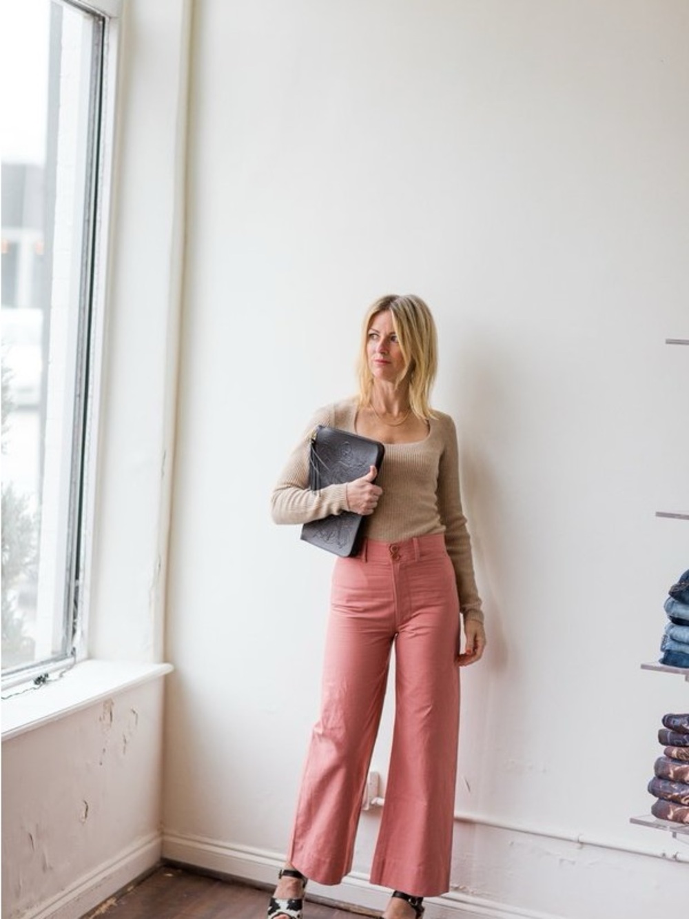 Apiece Apart Merida Pants in Clay